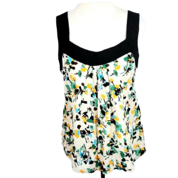 - Zara Woman Top Floral Print  sleeveless - Picture 6 of 6